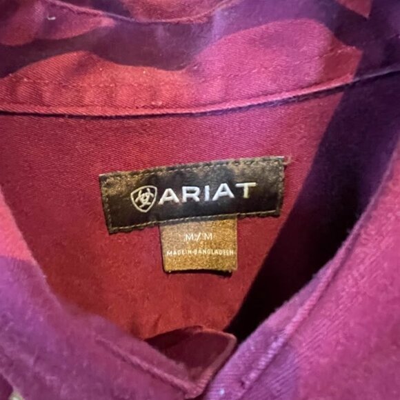 ARIAT - Men’s Long Sleeve - Twill Classic Fit - Picture 2 of 3